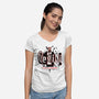 Ruled By Mercury-Womens-V-Neck-Tee-palmstreet