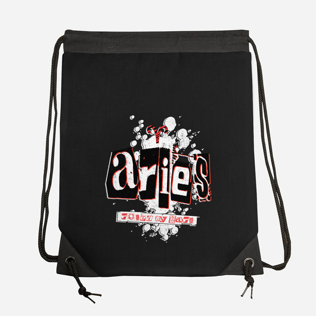 Ruled By Mars-None-Drawstring-Bag-palmstreet