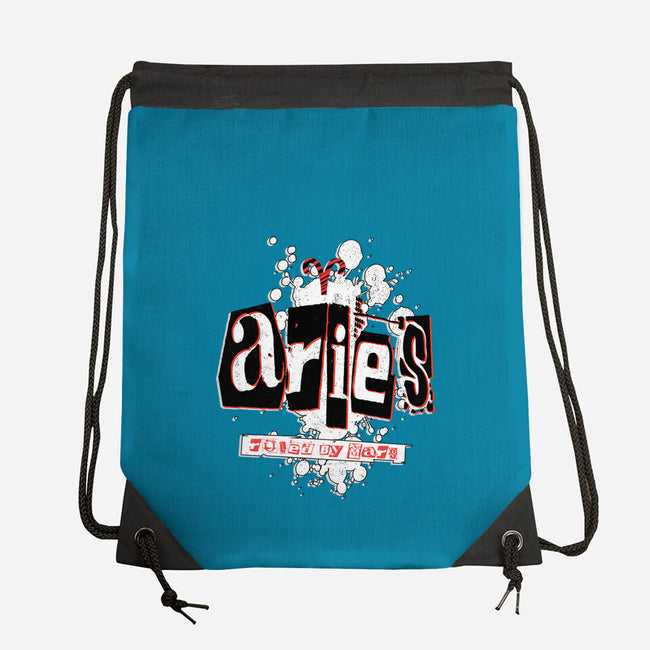 Ruled By Mars-None-Drawstring-Bag-palmstreet