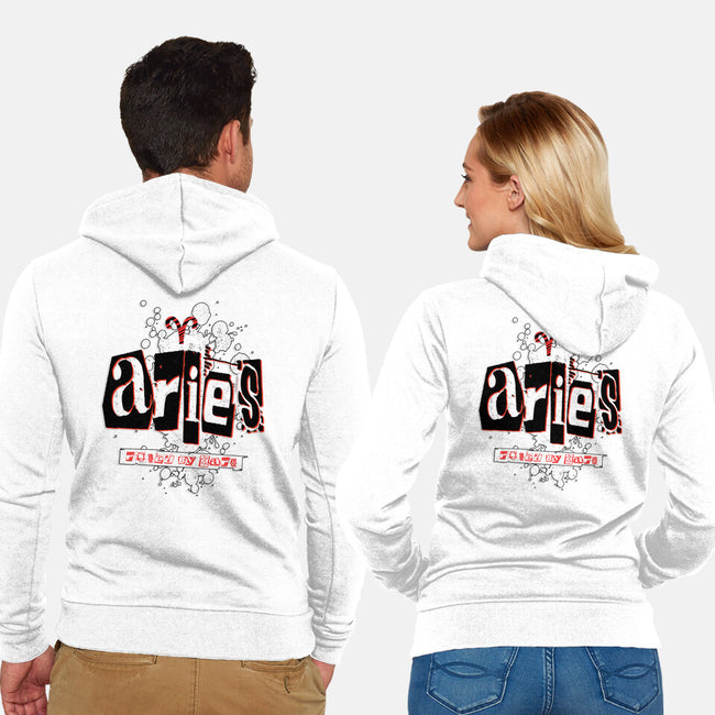 Ruled By Mars-Unisex-Zip-Up-Sweatshirt-palmstreet