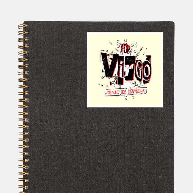 Virgo Ruled By Mercury-None-Glossy-Sticker-palmstreet