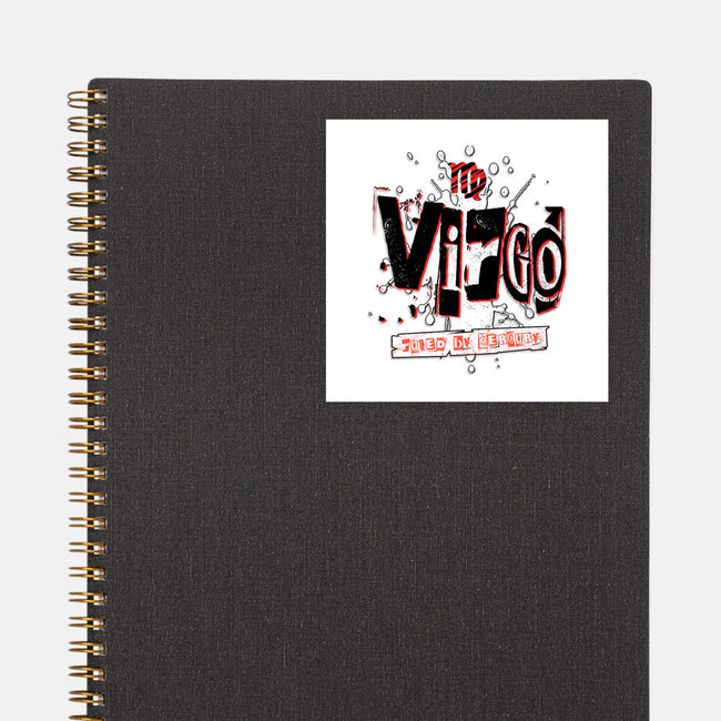 Virgo Ruled By Mercury-None-Glossy-Sticker-palmstreet