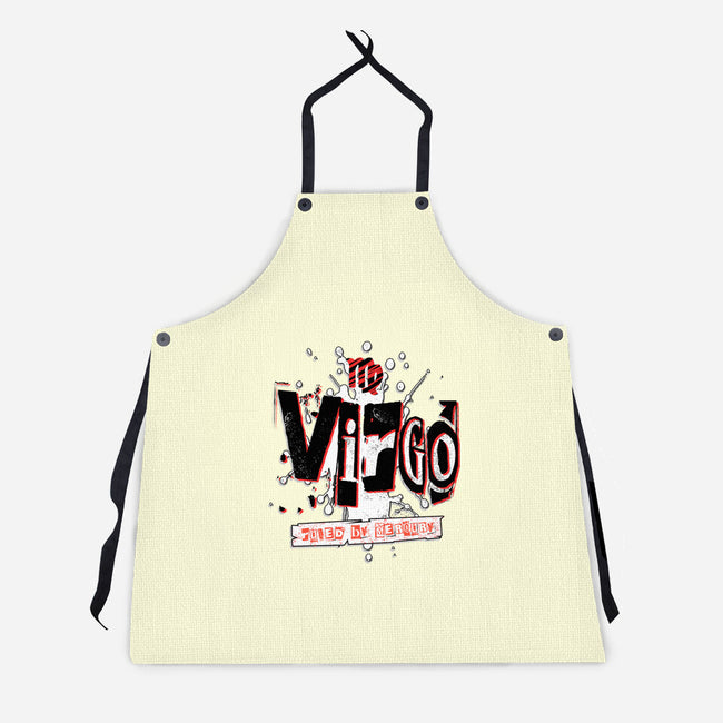 Virgo Ruled By Mercury-Unisex-Kitchen-Apron-palmstreet