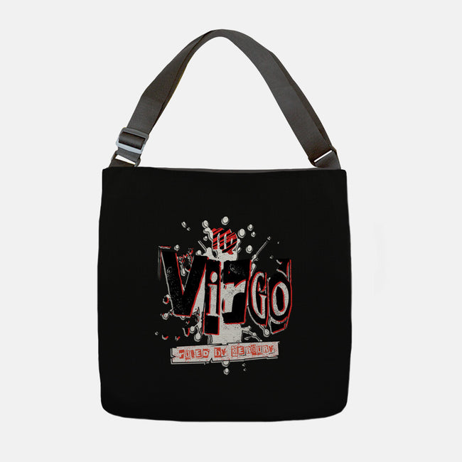 Virgo Ruled By Mercury-None-Adjustable Tote-Bag-palmstreet