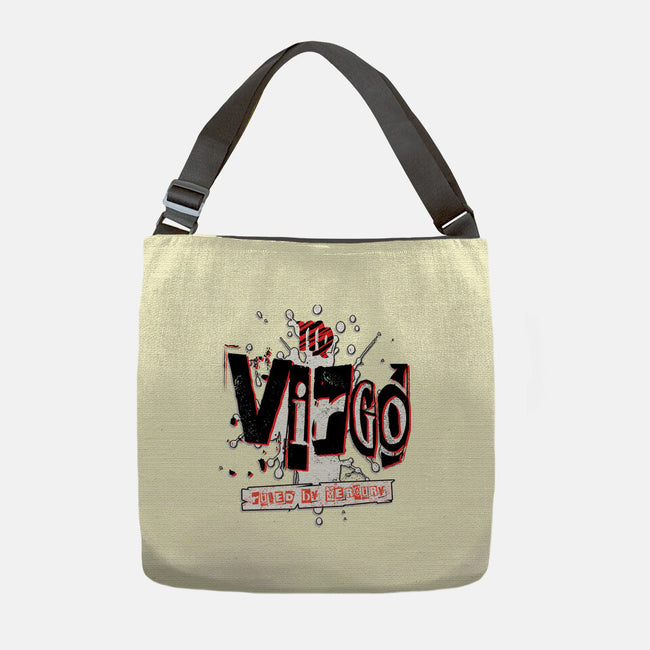 Virgo Ruled By Mercury-None-Adjustable Tote-Bag-palmstreet