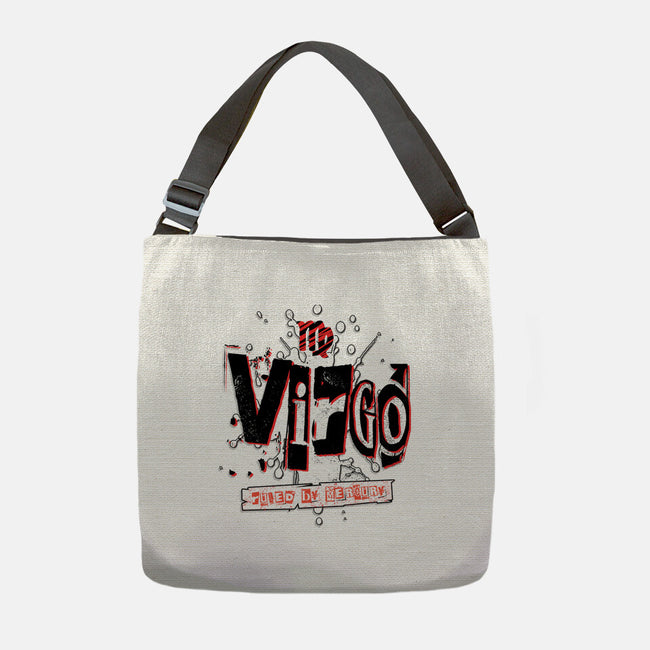 Virgo Ruled By Mercury-None-Adjustable Tote-Bag-palmstreet
