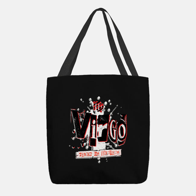 Virgo Ruled By Mercury-None-Basic Tote-Bag-palmstreet