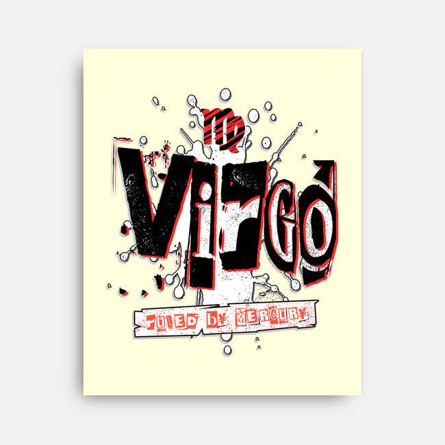 Virgo Ruled By Mercury-None-Stretched-Canvas-palmstreet