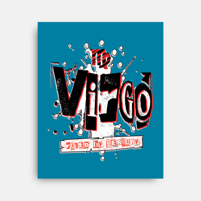 Virgo Ruled By Mercury-None-Stretched-Canvas-palmstreet