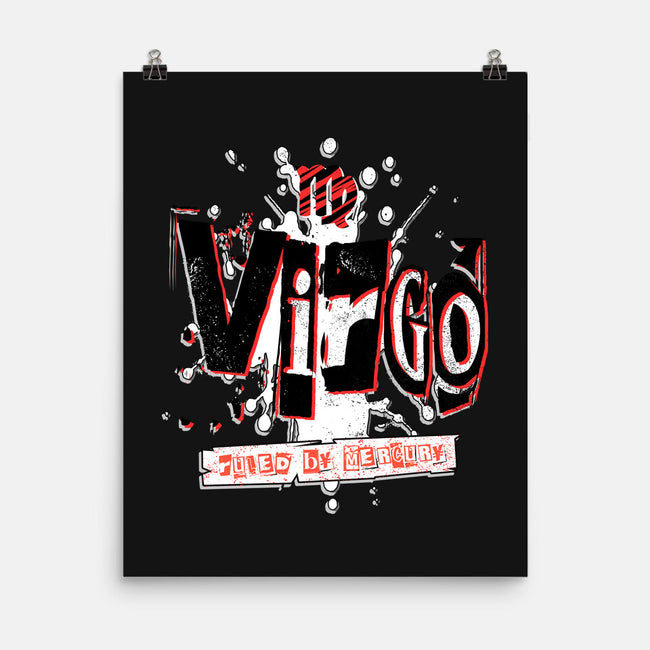 Virgo Ruled By Mercury-None-Matte-Poster-palmstreet