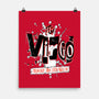 Virgo Ruled By Mercury-None-Matte-Poster-palmstreet