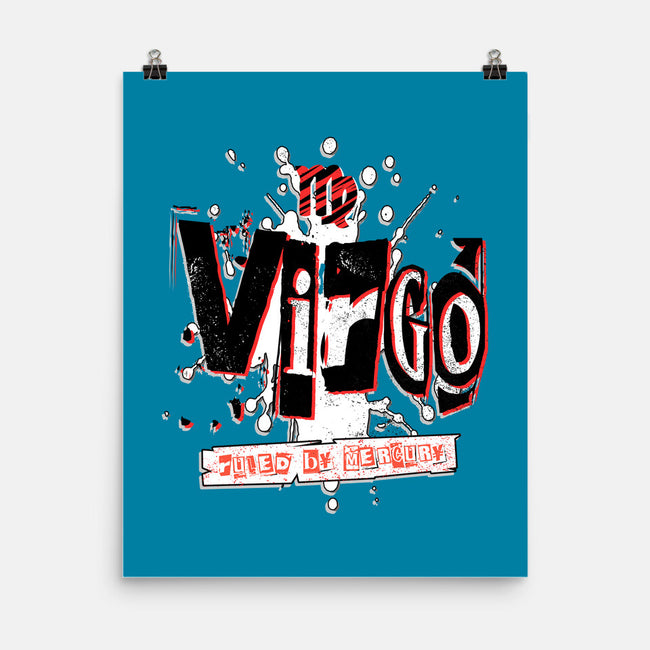 Virgo Ruled By Mercury-None-Matte-Poster-palmstreet