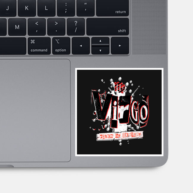 Virgo Ruled By Mercury-None-Glossy-Sticker-palmstreet
