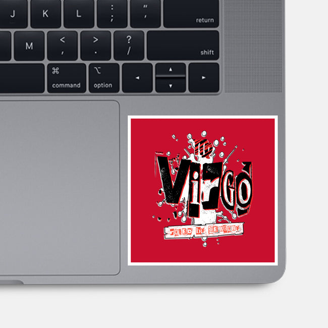 Virgo Ruled By Mercury-None-Glossy-Sticker-palmstreet