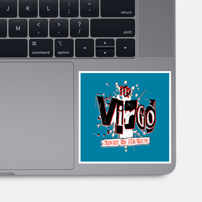 Virgo Ruled By Mercury-None-Glossy-Sticker-palmstreet