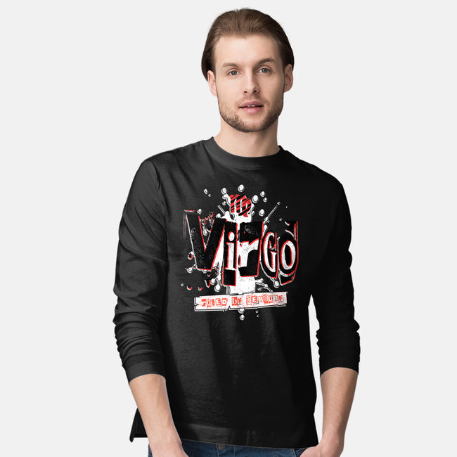 Virgo Ruled By Mercury-Mens-Long Sleeved-Tee-palmstreet
