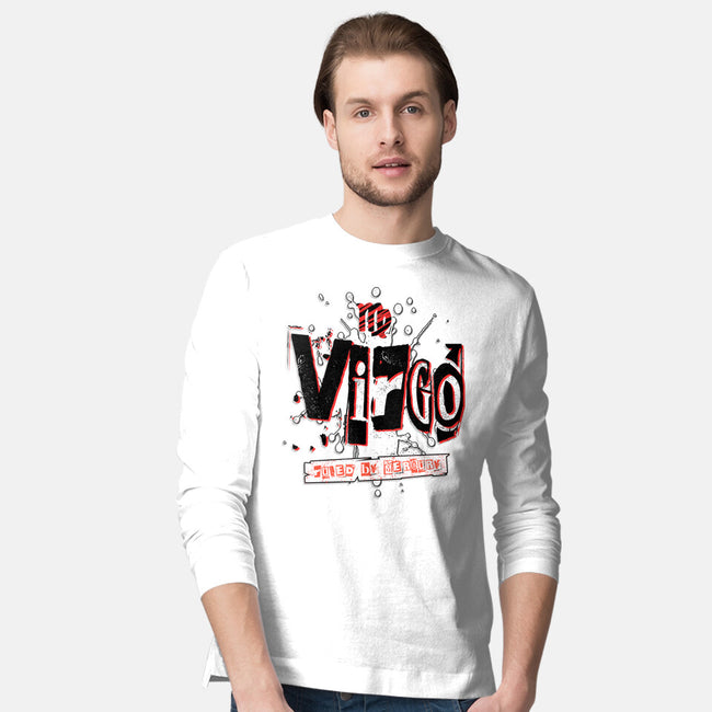 Virgo Ruled By Mercury-Mens-Long Sleeved-Tee-palmstreet