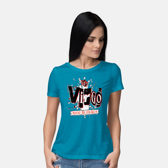 Virgo Ruled By Mercury-Womens-Basic-Tee-palmstreet