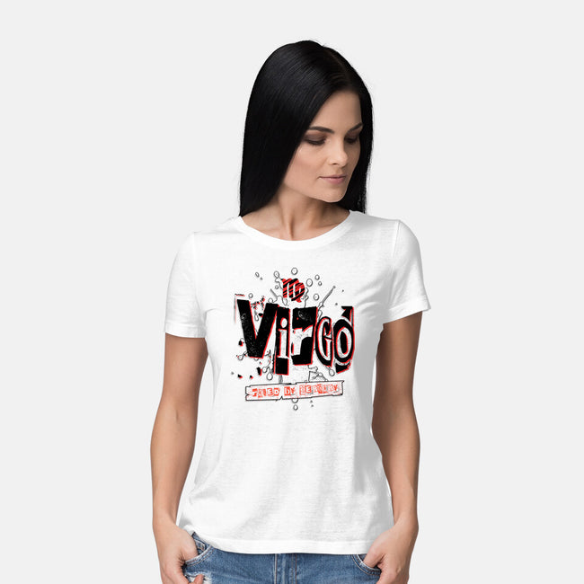 Virgo Ruled By Mercury-Womens-Basic-Tee-palmstreet
