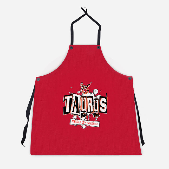 Taurus Ruled By Venus-Unisex-Kitchen-Apron-palmstreet
