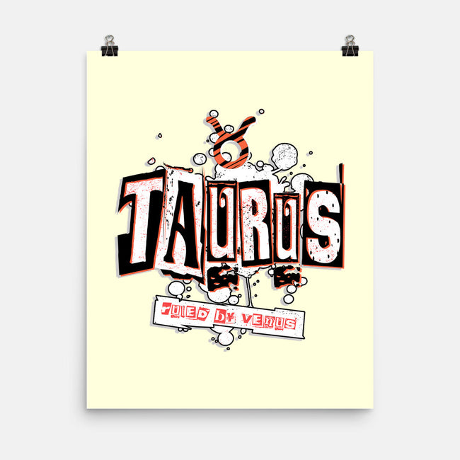Taurus Ruled By Venus-None-Matte-Poster-palmstreet