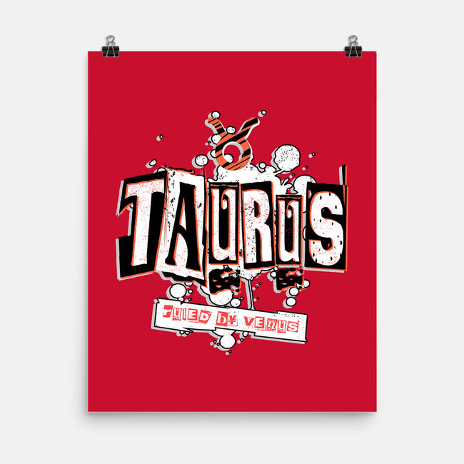 Taurus Ruled By Venus-None-Matte-Poster-palmstreet