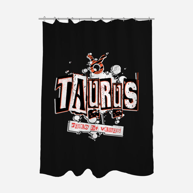 Taurus Ruled By Venus-None-Polyester-Shower Curtain-palmstreet