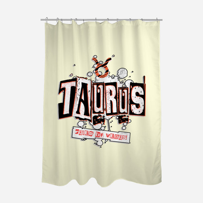 Taurus Ruled By Venus-None-Polyester-Shower Curtain-palmstreet
