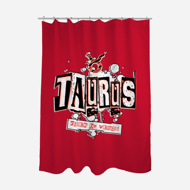 Taurus Ruled By Venus-None-Polyester-Shower Curtain-palmstreet