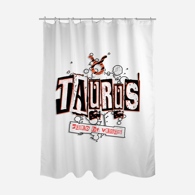 Taurus Ruled By Venus-None-Polyester-Shower Curtain-palmstreet