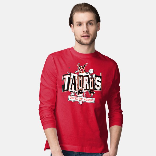 Taurus Ruled By Venus-Mens-Long Sleeved-Tee-palmstreet