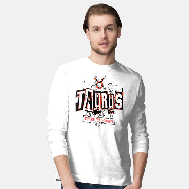 Taurus Ruled By Venus-Mens-Long Sleeved-Tee-palmstreet