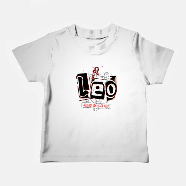 Leo Ruled By The Sun-Baby-Basic-Tee-palmstreet