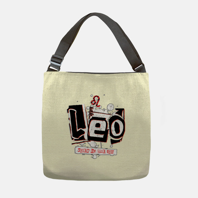 Leo Ruled By The Sun-None-Adjustable Tote-Bag-palmstreet