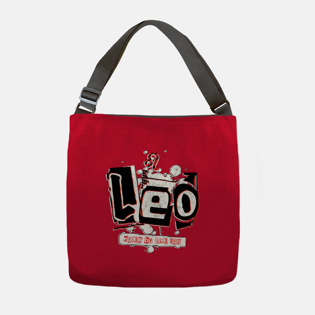 Leo Ruled By The Sun-None-Adjustable Tote-Bag-palmstreet