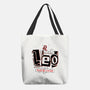 Leo Ruled By The Sun-None-Basic Tote-Bag-palmstreet