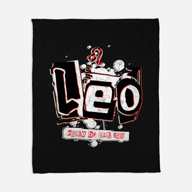 Leo Ruled By The Sun-None-Fleece-Blanket-palmstreet
