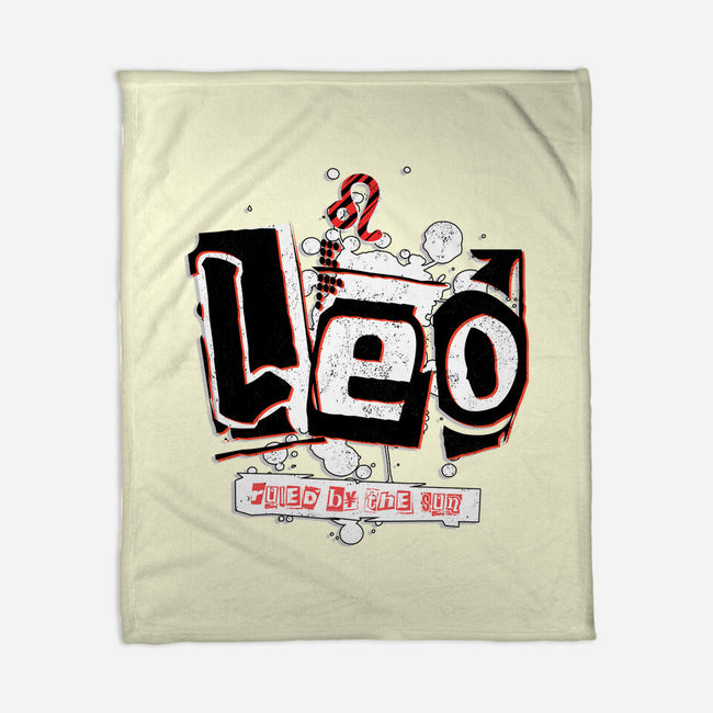 Leo Ruled By The Sun-None-Fleece-Blanket-palmstreet