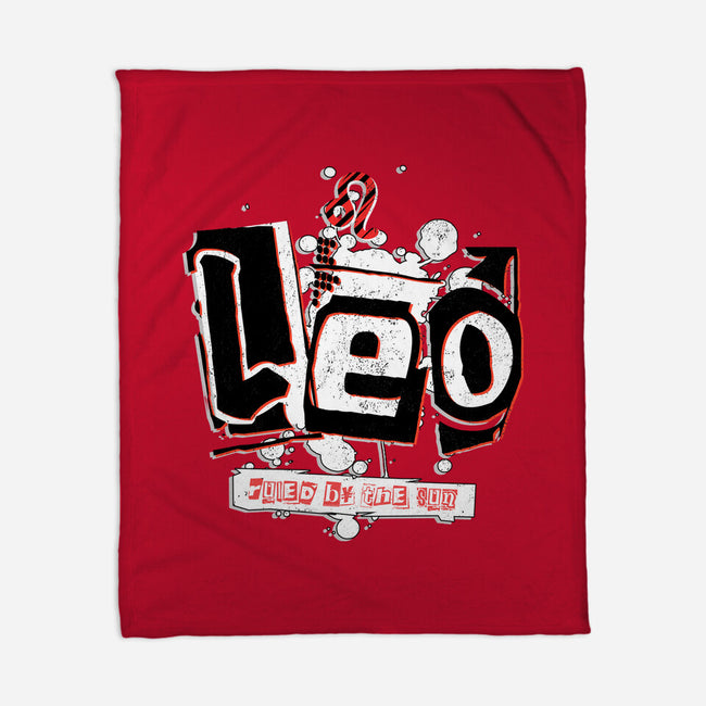 Leo Ruled By The Sun-None-Fleece-Blanket-palmstreet