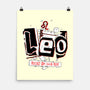 Leo Ruled By The Sun-None-Matte-Poster-palmstreet