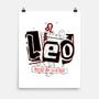 Leo Ruled By The Sun-None-Matte-Poster-palmstreet