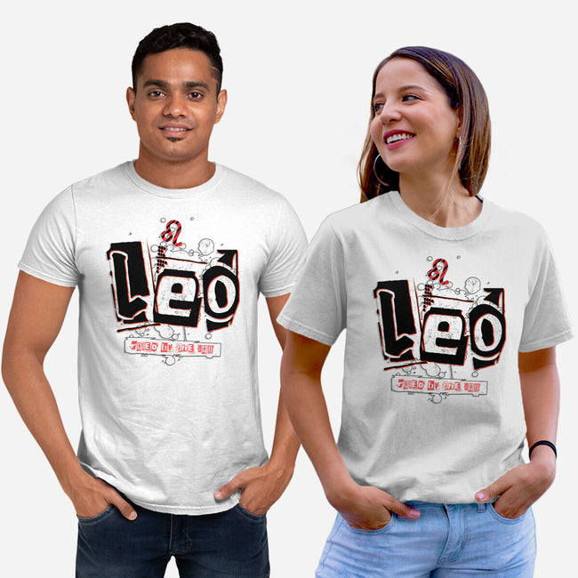 Leo Ruled By The Sun-Unisex-Basic-Tee-palmstreet