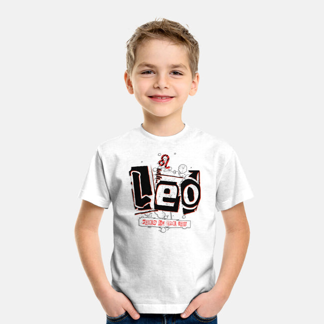 Leo Ruled By The Sun-Youth-Basic-Tee-palmstreet