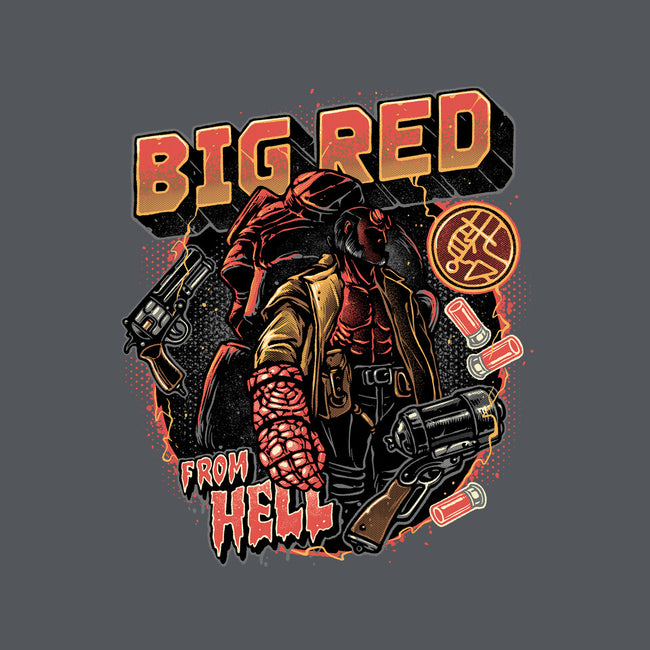 Big Red From Hell-None-Adjustable Tote-Bag-glitchygorilla