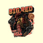 Big Red From Hell-None-Basic Tote-Bag-glitchygorilla