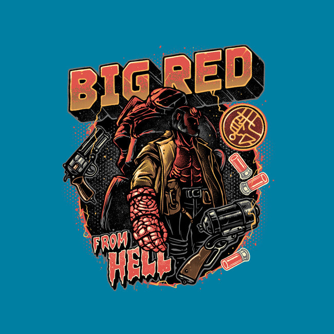 Big Red From Hell-None-Adjustable Tote-Bag-glitchygorilla