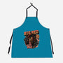 Big Red From Hell-Unisex-Kitchen-Apron-glitchygorilla