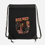 Big Red From Hell-None-Drawstring-Bag-glitchygorilla
