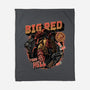 Big Red From Hell-None-Fleece-Blanket-glitchygorilla