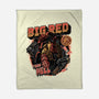 Big Red From Hell-None-Fleece-Blanket-glitchygorilla